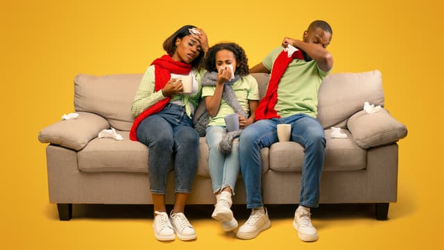 Family feeling sick
